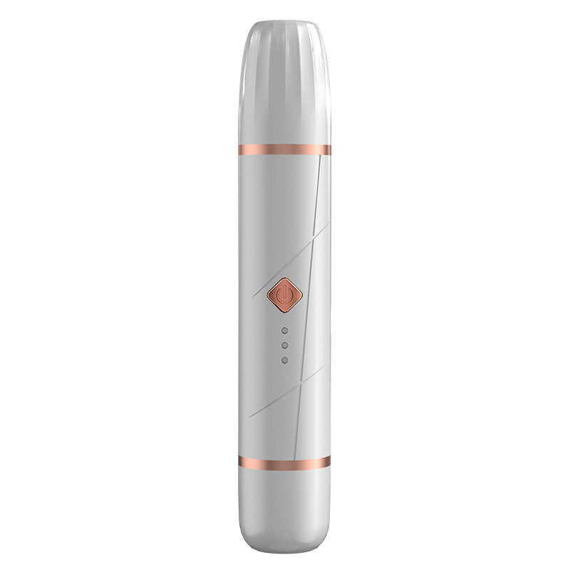 2-in-1 Rechargeable Pet Hair Trimmer and Nail Grinder with LED Light - Cordless Grooming Tool for Dogs and Cats in Rose Gold, Silver or Black