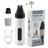 Dual Speed Rechargeable Pet Nail Grinder with LED Light - Quiet Diamond Head Claw Trimmer for Dogs and Cats