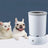 Automatic Dog Paw Cleaner with Foam Dispenser - Rechargeable Two-Speed Electric Paw Washer Cup with Silicone Brush