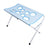 Adjustable Pet Grooming Hammock Stand - Foldable Stainless Steel Frame with Ice Silk Restraint Sling for Cats and Small Dogs