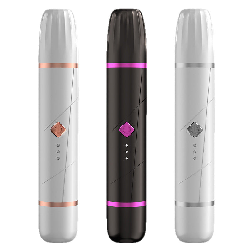 2-in-1 Rechargeable Pet Hair Trimmer and Nail Grinder with LED Light - Cordless Grooming Tool for Dogs and Cats in Rose Gold, Silver or Black