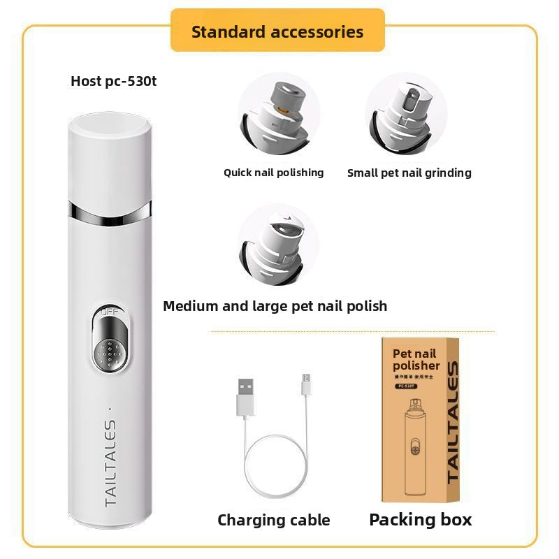 LED Pet Nail Clipper with Adjustable Safety Guard - Stainless Steel Claw Trimmer for Dogs, Cats and Small Pets