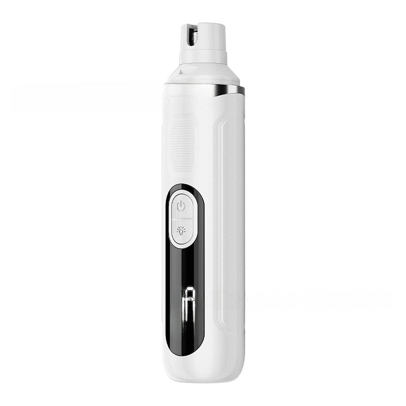 Electric Dog and Cat Nail Grinder with LED Digital Display - Quiet Splash-Proof Pet Claw Polisher