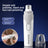 Electric Pet Nail Grinder with Spare Grinding Heads - Battery Powered Gentle Claw Trimmer for Dogs and Cats