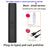 Quiet Rechargeable Pet Nail Grinder with Safety Cover - USB Claw Trimmer for Cats, Small and Medium Dogs in White or Black