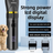 6500 RPM Cordless Dog Clipper - 1200mAh Rechargeable Pet Grooming Trimmer with Guide Combs and 200 Minute Runtime in Black