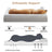 BFPETHOME Orthopedic Washable Large Dog Bed for Senior Dog Comfy Sleep