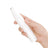 Anti-Jam Pet Hair Trimmer - Quiet Safety Blade Partial Shaver for Dogs and Cats with Cleaning Brush in White