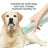 4-in-1 Pet Grooming Clipper Kit - Rechargeable Dog and Cat Hair Trimmer with Paw, Face and Nail Grinder Heads in Mint Green or Pearl White