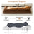 BFPETHOME Orthopedic Washable Large Dog Bed for Senior Dog Comfy Sleep