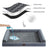 BFPETHOME Orthopedic Washable Large Dog Bed for Senior Dog Comfy Sleep