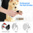 Dual-Speed Pet Nail Grinder with Diamond Grinding Head - Rechargeable Claw Trimmer for Dogs, Cats and Small Pets