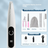 Dog and Cat Paw Hair Trimmer with LED Display - Rechargeable Quiet Clipper with Wide or Narrow Blade for Paws, Face and Ears