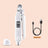 2-in-1 Rechargeable Pet Nail Clipper and Grinder - Quiet Cordless Claw Trimmer with USB Charging for Cats and Dogs