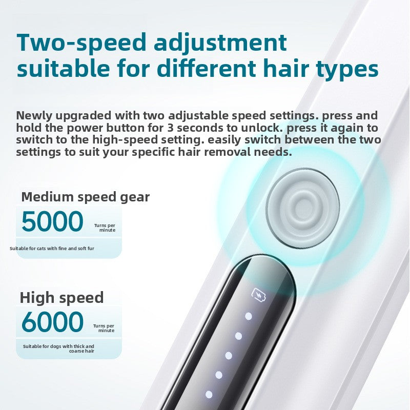 Waterproof Mini Pet Paw Hair Shaver for Dogs and Cats - Compact Local Trimmer with Oil Bottle and Spare Blade Option