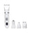 Waterproof 4-in-1 Pet Hair Clipper Set in Ivory Pink - Quiet 7200 RPM Ceramic Blade Rechargeable Trimmer for Dogs and Cats