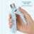 2-in-1 Rechargeable Dog Nail Grinder and Clipper with LED Light - Quiet Pet Claw Trimmer