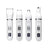 Waterproof 4-in-1 Pet Hair Clipper Set in Ivory Pink - Quiet 7200 RPM Ceramic Blade Rechargeable Trimmer for Dogs and Cats