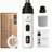 2-Speed Electric Dog Nail Grinder with LED Light - Rechargeable Quiet Pet Claw Trimmer with Spare Grinding Heads for Dogs and Cats