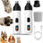 USB Rechargeable Pet Nail Grinder with LED Light and 3 Grit Sanding Bands - Quiet Claw Trimmer for Cats and Dogs