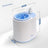 Automatic Dog Paw Cleaner with Foam Dispenser - Rechargeable Two-Speed Electric Paw Washer Cup with Silicone Brush
