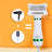 2-in-1 Pet Hair Dryer and Grooming Brush - Adjustable Heat Blow Comb for Dogs and Cats in Green or Gold