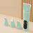 4-in-1 Pet Grooming Clipper Kit - Rechargeable Dog and Cat Hair Trimmer with Paw, Face and Nail Grinder Heads in Mint Green or Pearl White