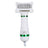 2-in-1 Pet Hair Dryer and Grooming Brush - Adjustable Heat Blow Comb for Dogs and Cats in Green or Gold