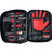 9-Piece Dog Grooming Kit with Zip Storage Case - Slicker Brush, Steel Comb, Nail Clipper and Massage Glove Set for Dogs and Cats