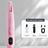 Dog and Cat Paw Hair Trimmer with LED Display - Rechargeable Quiet Clipper with Wide or Narrow Blade for Paws, Face and Ears