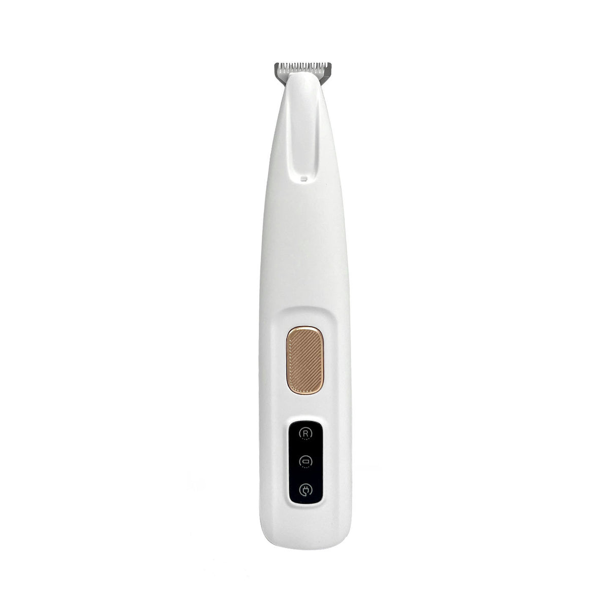 Waterproof Pet Hair Clipper with Ceramic Blade and LED Light - Quiet IPX5 Rechargeable Trimmer with Comb Attachments for Dogs and Cats
