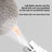 LED Pet Nail Grinder - USB Rechargeable Silent Claw Polisher for Dogs and Cats in White or Black