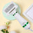 2-in-1 Pet Hair Dryer and Grooming Brush - Adjustable Heat Blow Comb for Dogs and Cats in Green or Gold