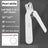 4-in-1 Cordless Pet Clipper and Nail Grinder - Quiet Rechargeable Trimmer for Dogs and Cats