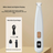 Dog and Cat Paw Hair Trimmer with LED Display - Rechargeable Quiet Clipper with Wide or Narrow Blade for Paws, Face and Ears