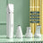 Quiet Pet Hair Clipper Kit with Foot Trimmer and Grinder Attachments - Electric Grooming Set for Dogs and Cats